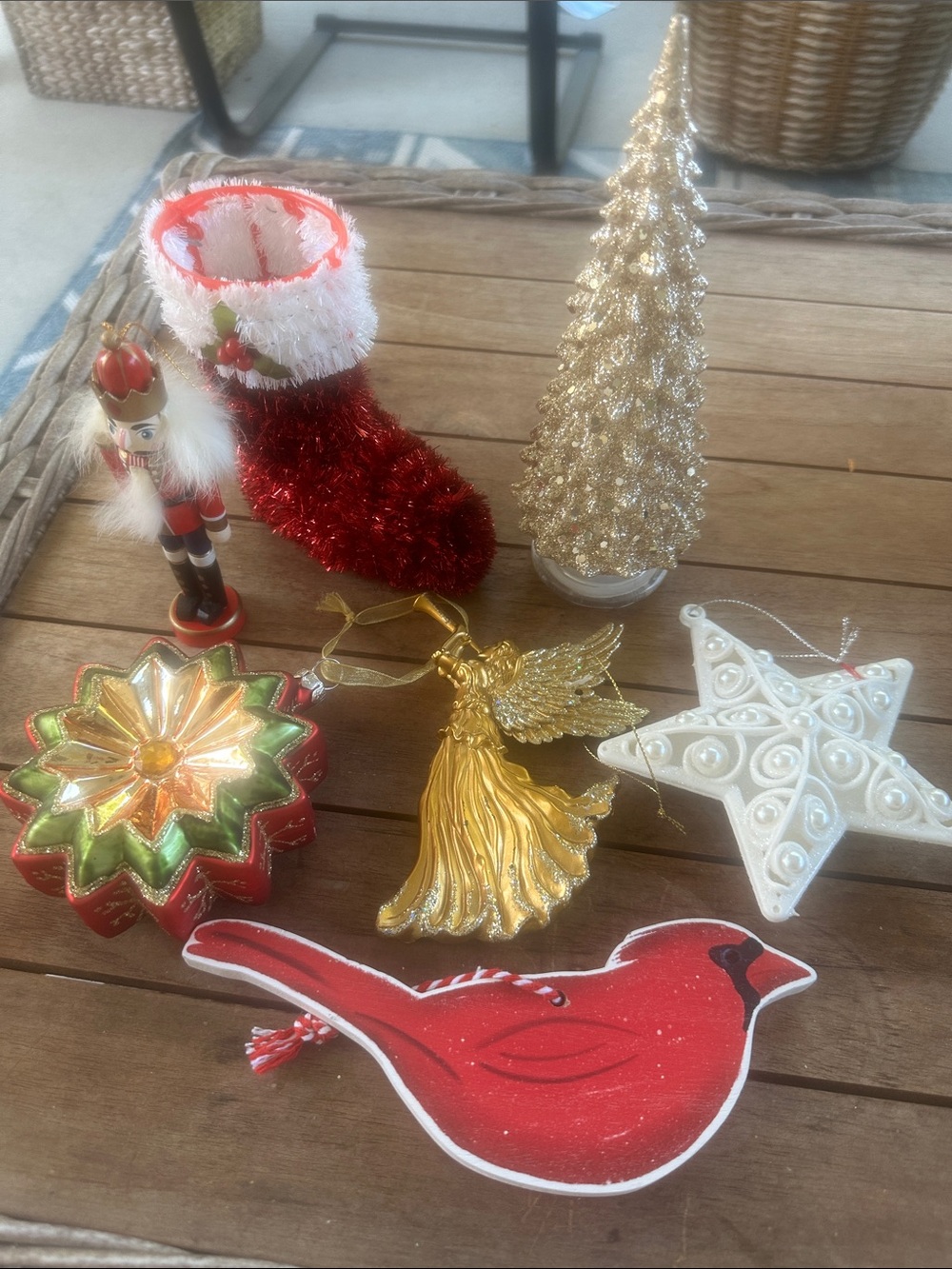 Christmas Ornament 7 pc Set